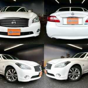 2011 Nissan Fuga Hybrid pearl gasoline used car Japan export