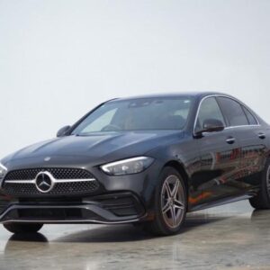 2024 Mercedes Benz C-Class black hybrid used car Japan export