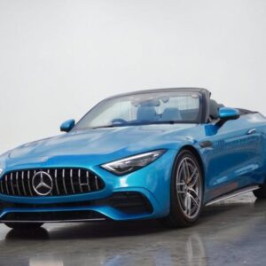 2023 Mercedes Amg Sl blue hybrid used car Japan export