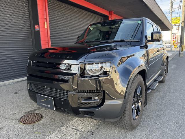 Ref:AUX-22720875 LAND ROVER DEFENDER 2021 1 2021 Land Rover Defender black diesel used car Japan export