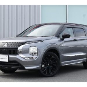 2024 Mitsubishi Outlander Phev gray hybrid used car Japan export