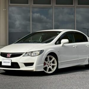2007 Honda Civic white gasoline used car Japan export