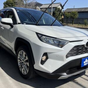 2021 Toyota Rav4 pearl gasoline used car Japan export