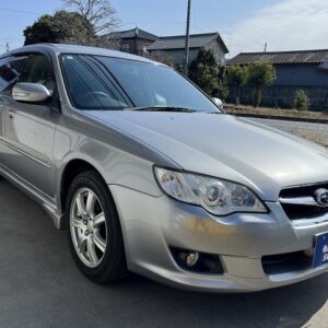2009 Subaru Legacy Touring Wagon gray gasoline used car Japan export