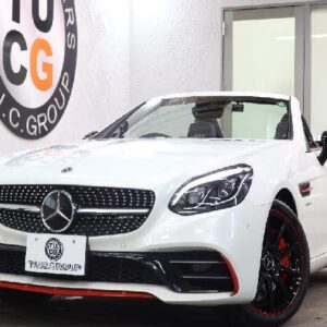 2017 Mercedes Benz Slc white gasoline used car Japan export