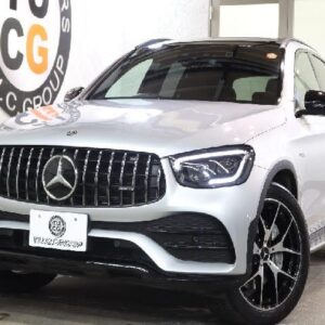 2019 Mercedes Benz Glc-Class silver gasoline used car Japan export