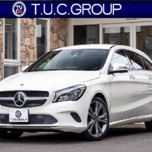 2018 Mercedes Benz Cla-Class white gasoline used car Japan export
