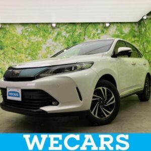 2018 Toyota Harrier pearl gasoline used car Japan export