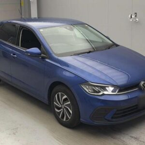 2024 Volkswagen Polo blue gasoline used car Japan export