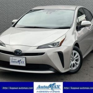 2020 Toyota Prius gold gasoline used car Japan export