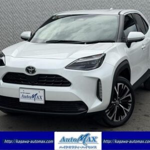 2025 Toyota Yaris Cross pearl gasoline used car Japan export