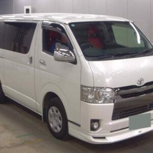 2015 Toyota Regius Ace Van pearl diesel used car Japan export