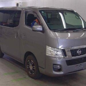 2014 Nissan Nv350Caravan Van gray diesel used car Japan export