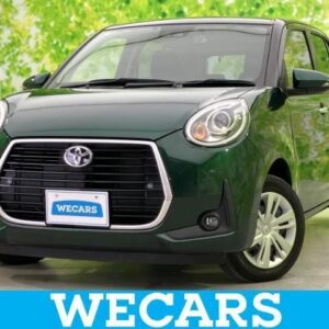2023 Toyota Passo green gasoline used car Japan export