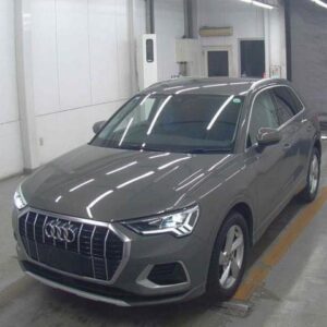 2021 Audi Q3 gray gasoline used car Japan export