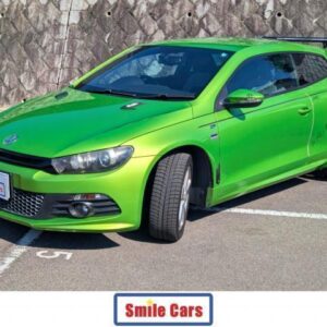 2012 Volkswagen Scirocco green gasoline used car Japan export