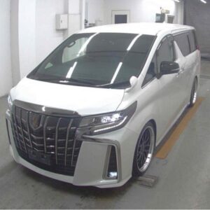 2020 Toyota Alphard pearl gasoline used car Japan export