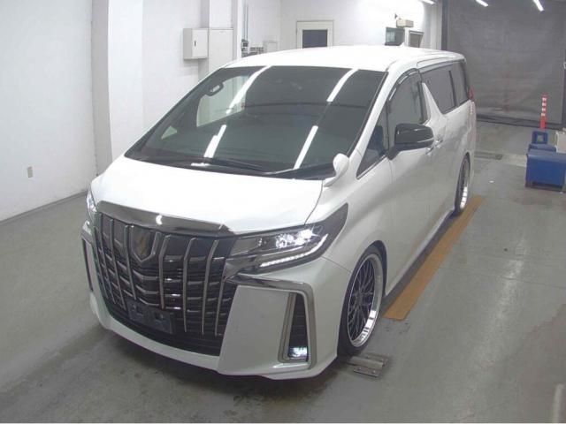 Ref:AUX-22729260 TOYOTA ALPHARD 2020 1 2020 Toyota Alphard pearl gasoline used car Japan export