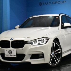 2017 Bmw 3 Series white diesel used car Japan export