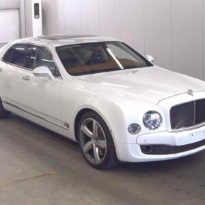 2016 Bentley Mulsanne white gasoline used car Japan export