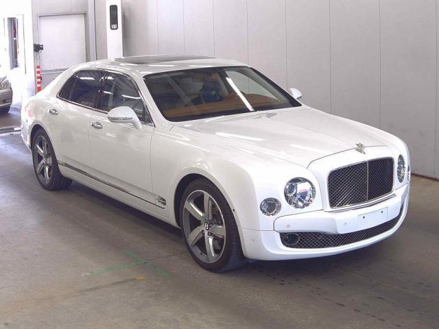 Ref:AUX-22733004 BENTLEY MULSANNE 2016 1 2016 Bentley Mulsanne white gasoline used car Japan export