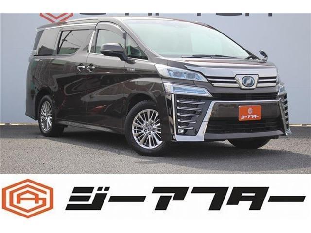 Ref:AUX-22733044 TOYOTA VELLFIRE HYBRID 2018 1 2018 Toyota Vellfire Hybrid gunmetal gasoline used car Japan export