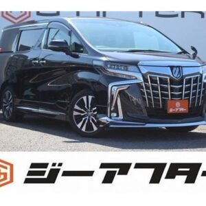 2020 Toyota Alphard black gasoline used car Japan export