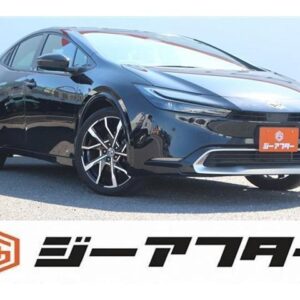 2023 Toyota Prius Phv black gasoline used car Japan export