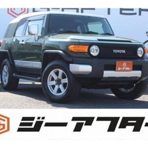 2014 Toyota Fj Cruiser green gasoline used car Japan export