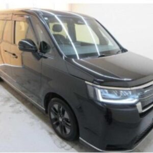 2023 Honda Stepwagon black gasoline used car Japan export