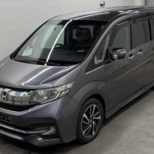 2015 Honda Stepwagon Spada gray gasoline used car Japan export
