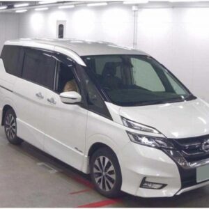 2018 Nissan Serena pearl gasoline used car Japan export