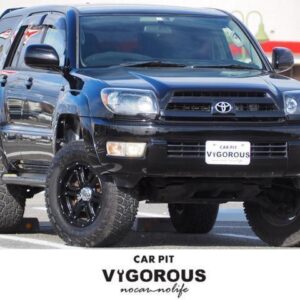 2003 Toyota Hilux Surf black gasoline used car Japan export