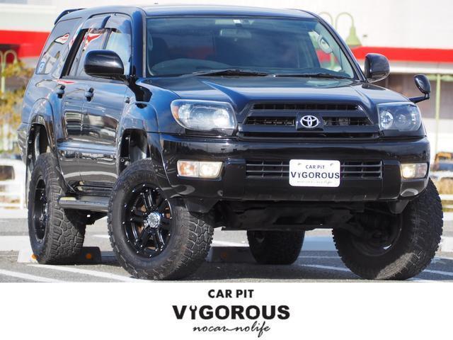 Ref:AUX-22733556 TOYOTA HILUX SURF 2003 1 2003 Toyota Hilux Surf black gasoline used car Japan export