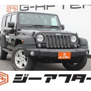 2014 Chrysler Jeep Jeep Wrangler black gasoline used car Japan export