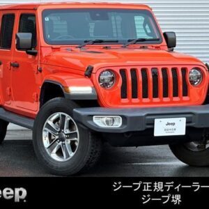 2020 Chrysler Jeep Jeep Wrangler Unlimited orange gasoline used car Japan export