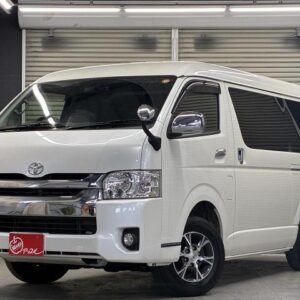 2015 Toyota Hiace Van pearl gasoline used car Japan export