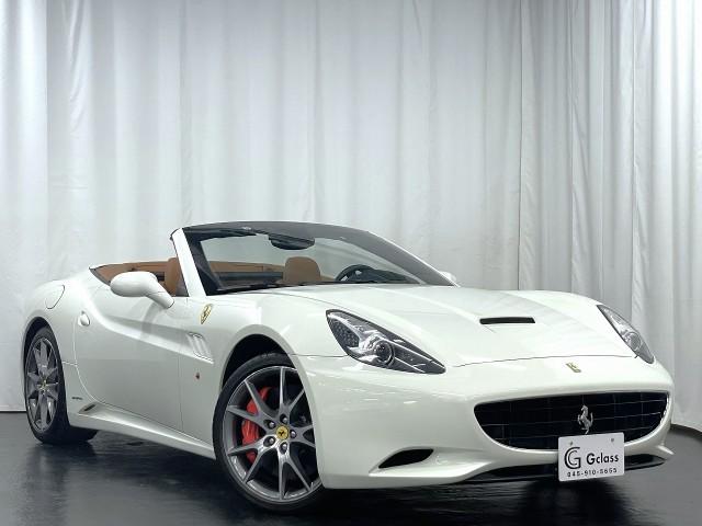 Ref:AUX-22740169 FERRARI CALIFORNIA 2009 1 2009 Ferrari California white gasoline used car Japan export