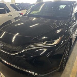 2021 Toyota Harrier Hybrid black gasoline used car Japan export