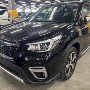 2019 Subaru Forester black gasoline used car Japan export