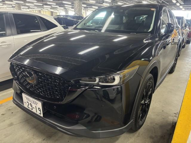 Ref:AUX-22740417 MAZDA CX-5 2022 1 2022 Mazda Cx-5 black gasoline used car Japan export