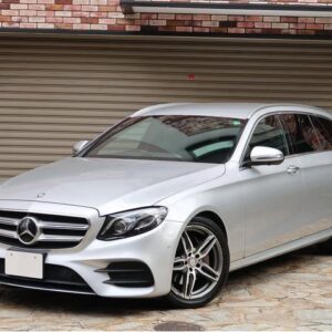 2017 Mercedes Benz E-Class Stationwagon silver diesel used car Japan export