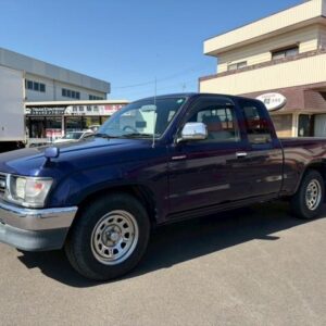 2001 Toyota Hilux Sports Pick Up blue gasoline used car Japan export
