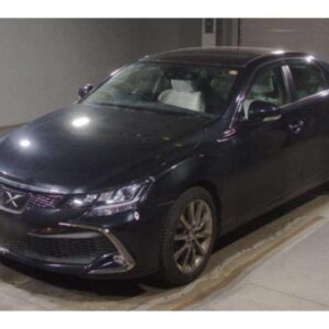2020 Toyota Mark X black gasoline used car Japan export
