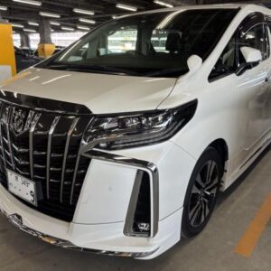2021 Toyota Alphard pearl gasoline used car Japan export