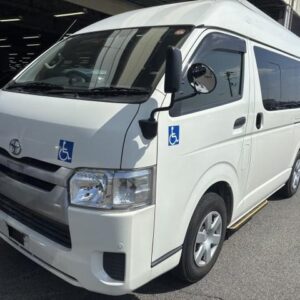 2020 Toyota Regius Ace Van white gasoline used car Japan export