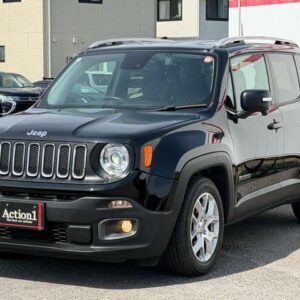 2016 Chrysler Jeep Jeep Renegade black gasoline used car Japan export