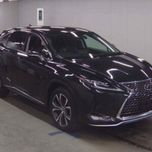 2020 Lexus Rx black gasoline used car Japan export