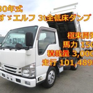 2018 Isuzu Elf Truck white diesel used car Japan export