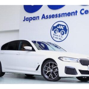 2023 Bmw 5 Series white gasoline used car Japan export